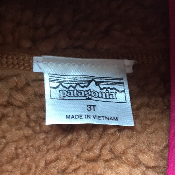 Patagonia Reversible Tribbles Jacket (size 3T) - Picture 3 of 6